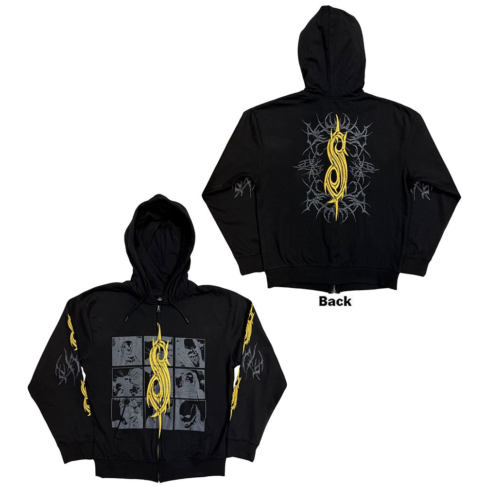 Slipknot - The End, So Far TribalS Band Vest met capuchon - Zwart